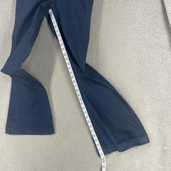 Levi's Jeans Womens 6 Blue 1974 Bell Flare Bell Bottom Orange Tab Stretch Denim - Picture 3 of 16